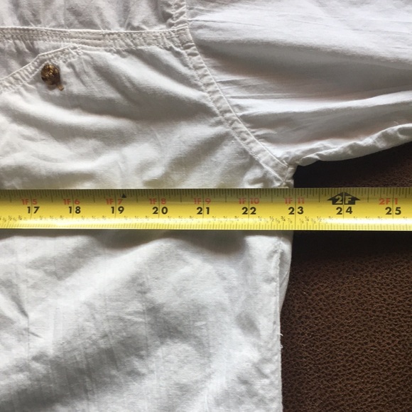 Men’s FLUID White Cotton Button Down - Picture 9 of 16